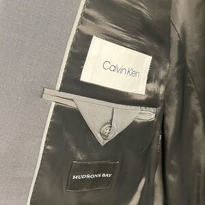 Calvin Klein Grey Suit